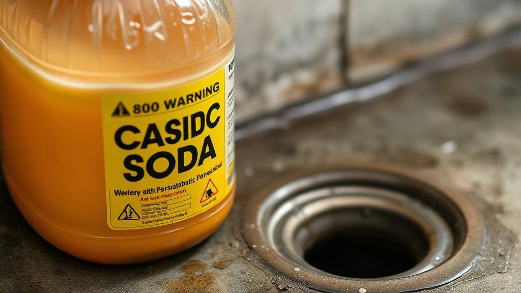 Por que não usar soda cáustica para desentupir — desentupidora 24 horas